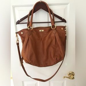 JCrew Collection leather shoulder bag